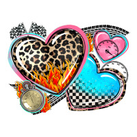 western leopard  racing  hearts | Teevron