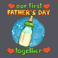 Our First Father's Day Together And Baby Bottle Vintage Hoodie | Teevron