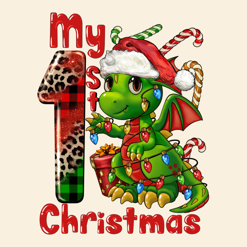 My First Christmas Dragon Vintage Hoodie by FaDigitalArtStudio | Teevron