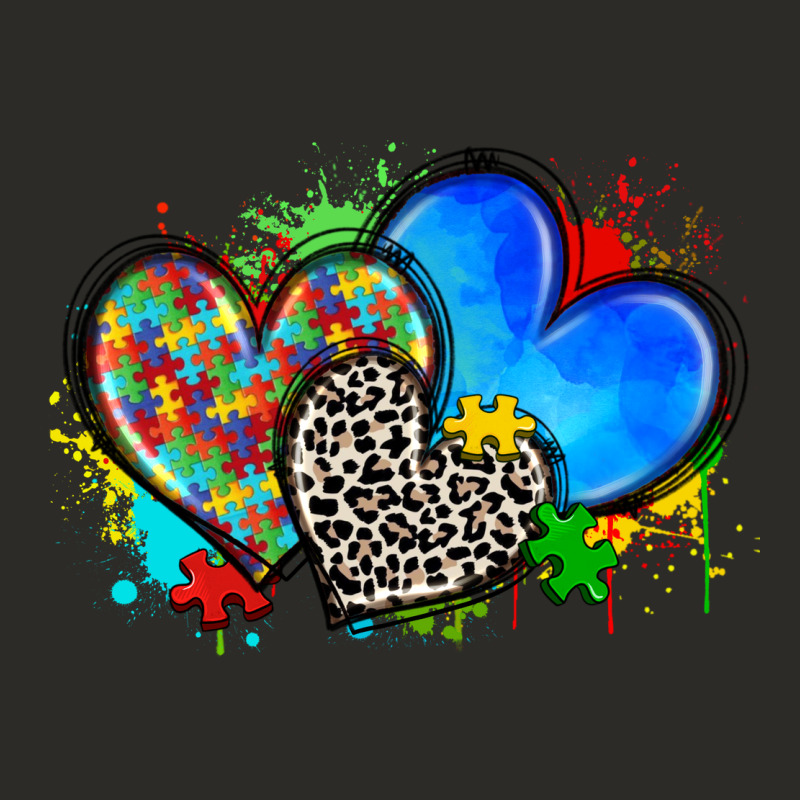 Autism Hearts Heavy Core Tee by Zillion Design Studio | Teevron