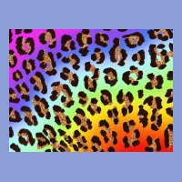 Leopard Background Rainbow 3200x2400 Long Sleeve Tee | Teevron