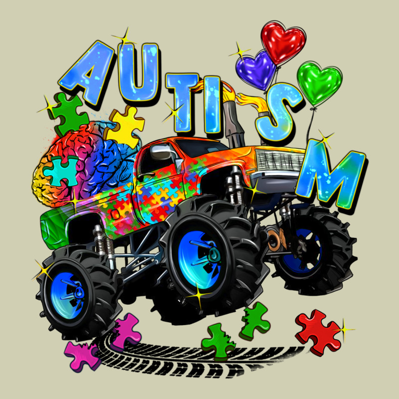 Monster Truck Autism Heavy Core Tee by Zillion Design Studio | Teevron