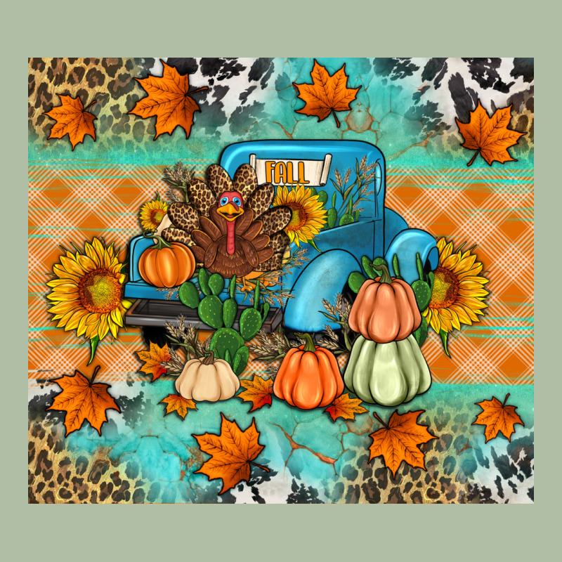 Thanksgiving Truck With Turkey Urban Heavy Tee by Artiststas | Teevron