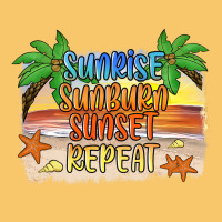 Sunrise Sunburn Sunset Repeat2 Vintage Hoodie | Teevron