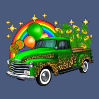 St Patricks Shamrock Gold Rainbow Balloon Candy Truck Vintage Hoodie | Teevron