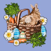 Easter Bunny In Basket Wıth Carrot And Eggs Classic Tee | Teevron