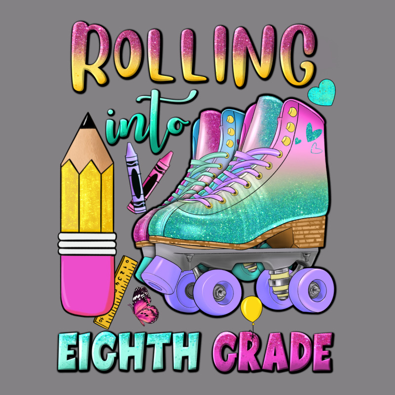 Rolling Into Eighth Grade Heavyweight Hoodie by BundleAndBundleShop | Teevron