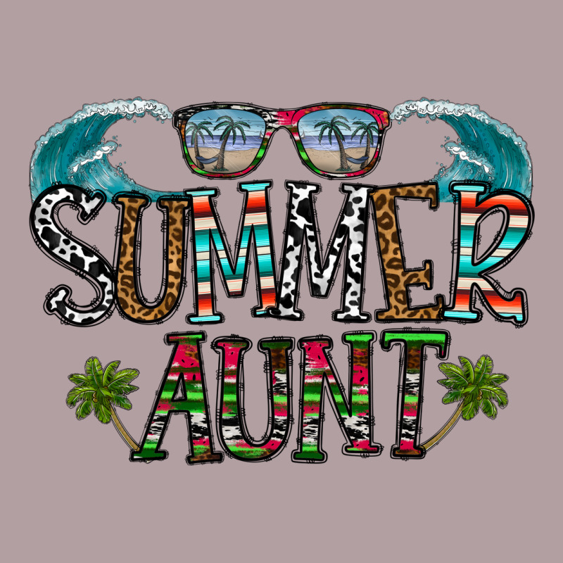 Summer Aunt Vintage Hoodie by CowhideDigitalArt | Teevron