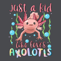 Just A Kid Who Loves Axolotls Zipper Hoodie | Teevron