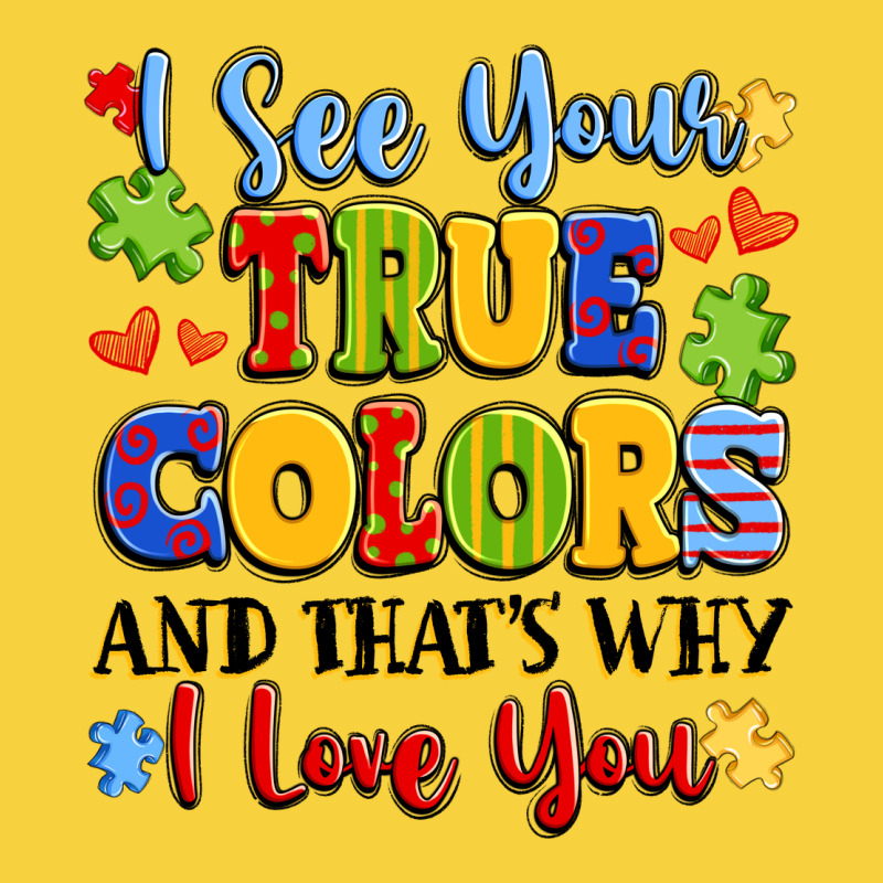 Colorful Love Message Premium Sweatshirt by LillyAllenDesigns | Teevron
