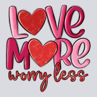 Love More Worry Less Zipper Hoodie | Teevron