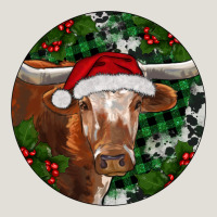 Longhorn Cow Christmas Heavy Core Tee | Teevron