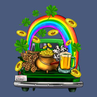 St Patricks Shamrock Gold Beer Truck Vintage Hoodie | Teevron
