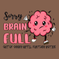 Sorry Brain Full Zipper Hoodie | Teevron