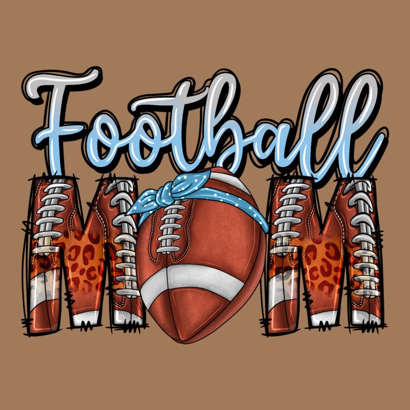 Football Mom Classic Tee by CowhideDigitalArt | Teevron