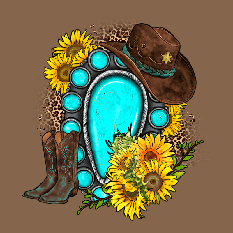 Western Turquoise Gemstone Premium Tee by Zillion Design Studio | Teevron