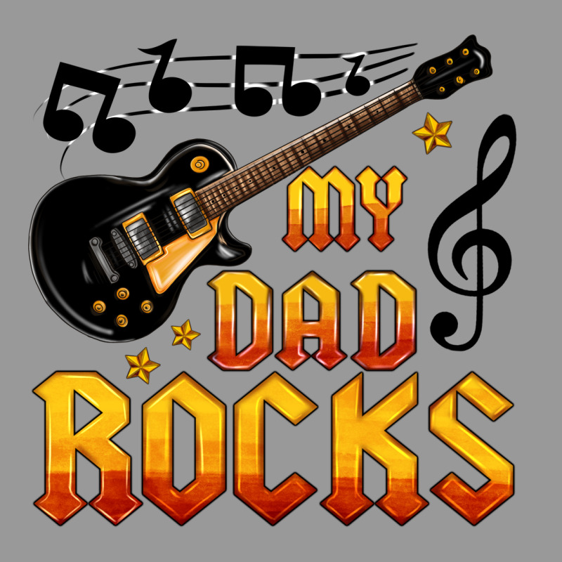 My Dad Rocks Vintage Hoodie by HRA Design Shop | Teevron