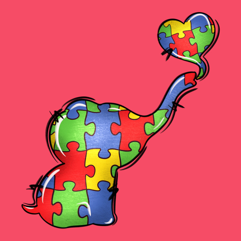 Autism Awareness Elephant Premium Sweatshirt by LillyAllenDesigns | Teevron