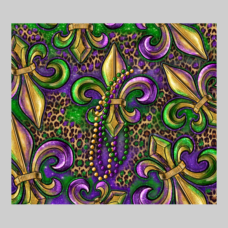 Mardi Gras Fleur De Lis Premium Tee by RanaPortraitStore | Teevron