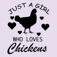 Just A Girl Who Love Chickens Premium Hoodie | Teevron