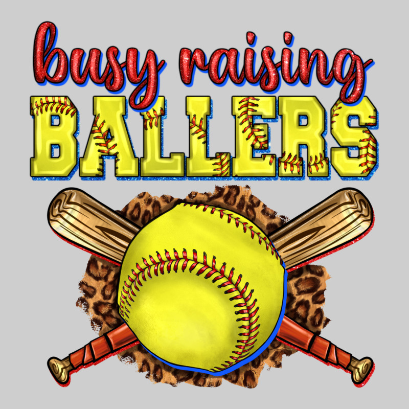 Busy Raising Ballers Softball Premium Tee by texasbilliewilder | Teevron