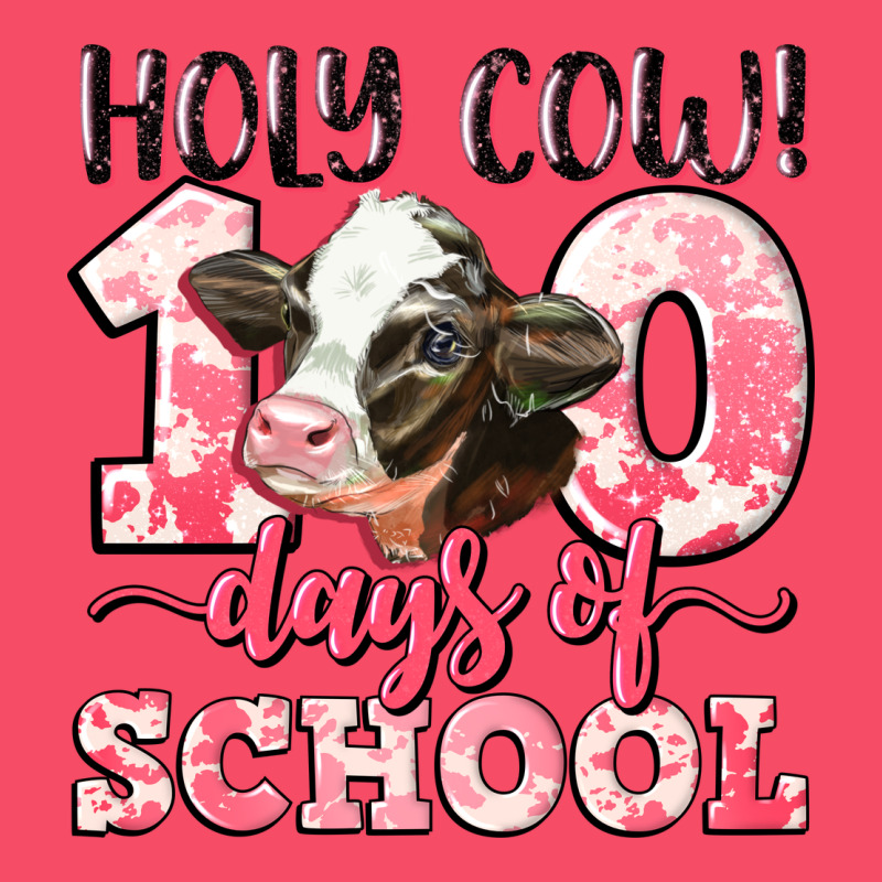 Holy Cow 100 Days Of School Premium Sweatshirt by LillyAllenDesigns | Teevron