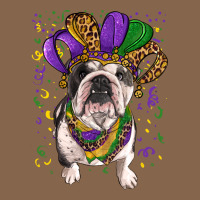 Mardi Gras Hat  English Bulldog Premium Tee | Teevron