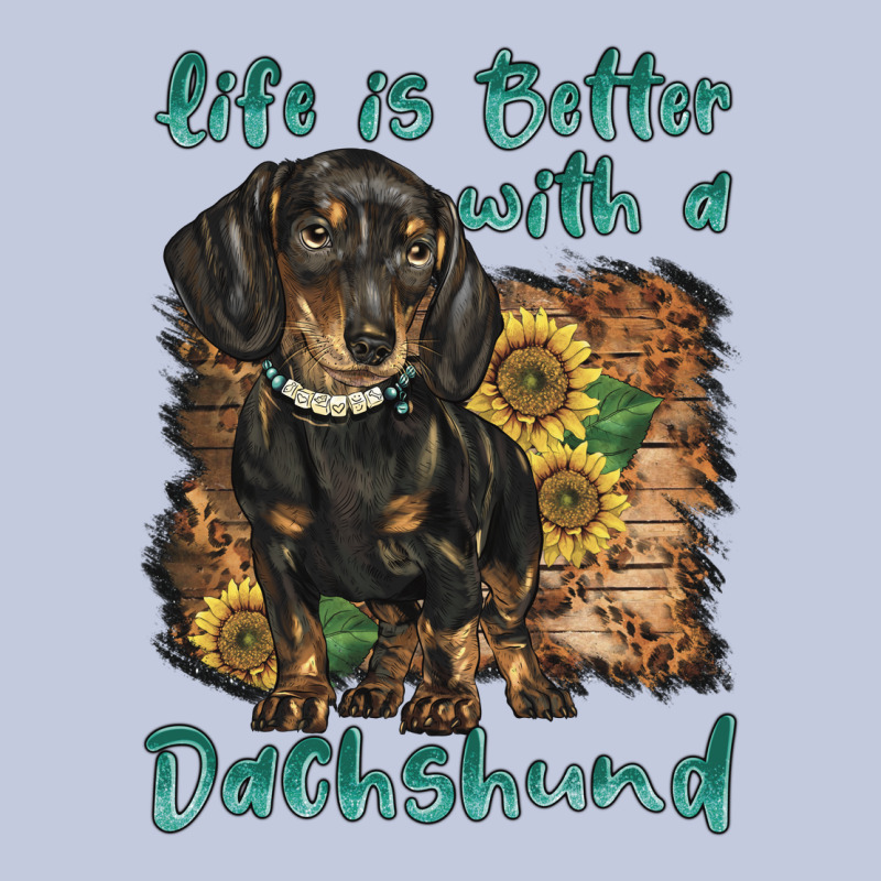 Life Is Better With A Dachshund Long Sleeve Tee by BarkalooDesign | Teevron