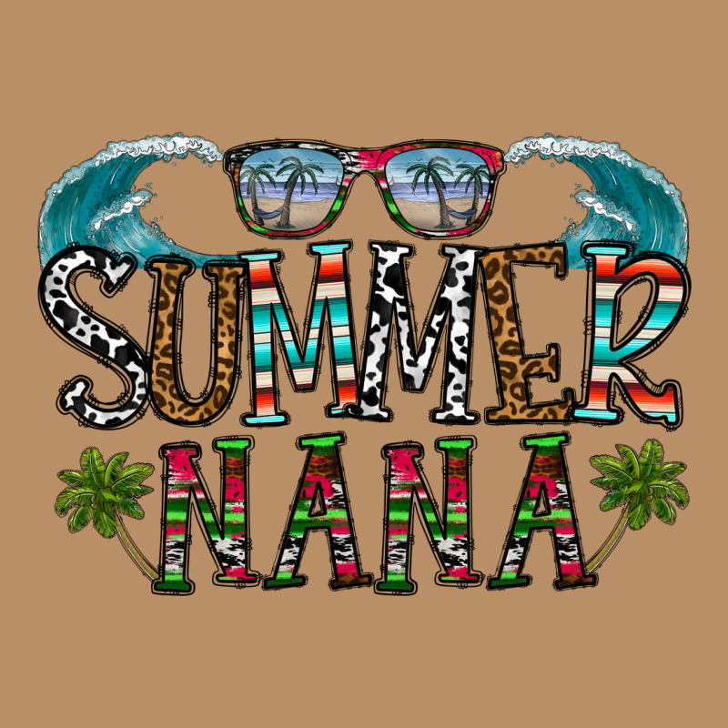 Summer Nana Vintage Hoodie by CowhideDigitalArt | Teevron