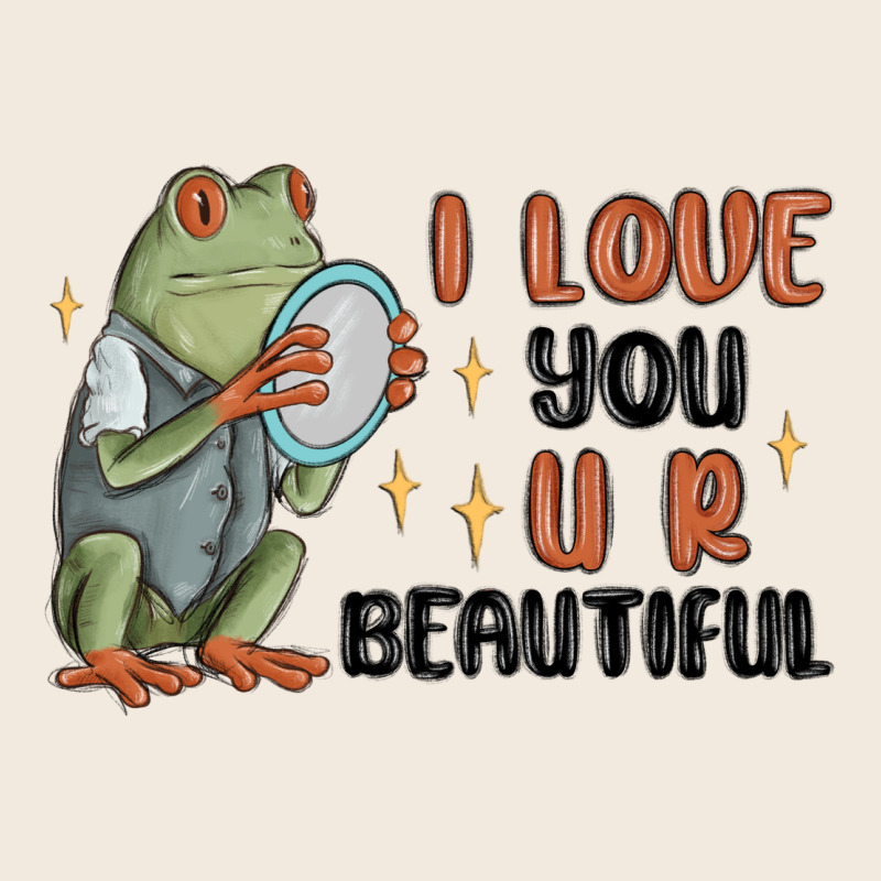 I Love You U R Beautiful Frog Zipper Hoodie by MaliasSmallBusiness | Teevron