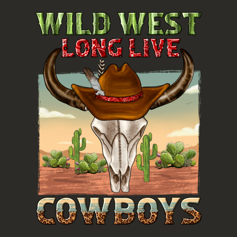 Wild West Long Live Cowboys Heavy Core Tee by texasbilliewilder | Teevron