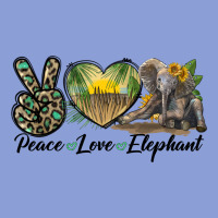 Peace Love Elephant Long Sleeve Tee | Teevron