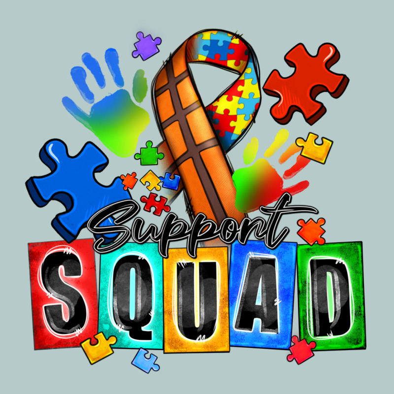 Basketball Support Squad Autism Heavy Core Tee by Zillion Design Studio | Teevron