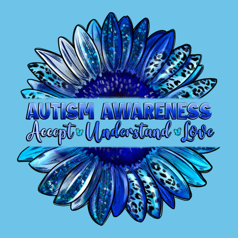 Autism Awareness Accept Understand Love Blue Premium Sweatshirt by LillyAllenDesigns | Teevron
