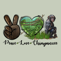 Peace Love Chimpanzee Long Sleeve Tee | Teevron
