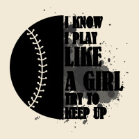 I Know I Play Like A Girl Try To Keep Up Premium Hoodie | Teevron
