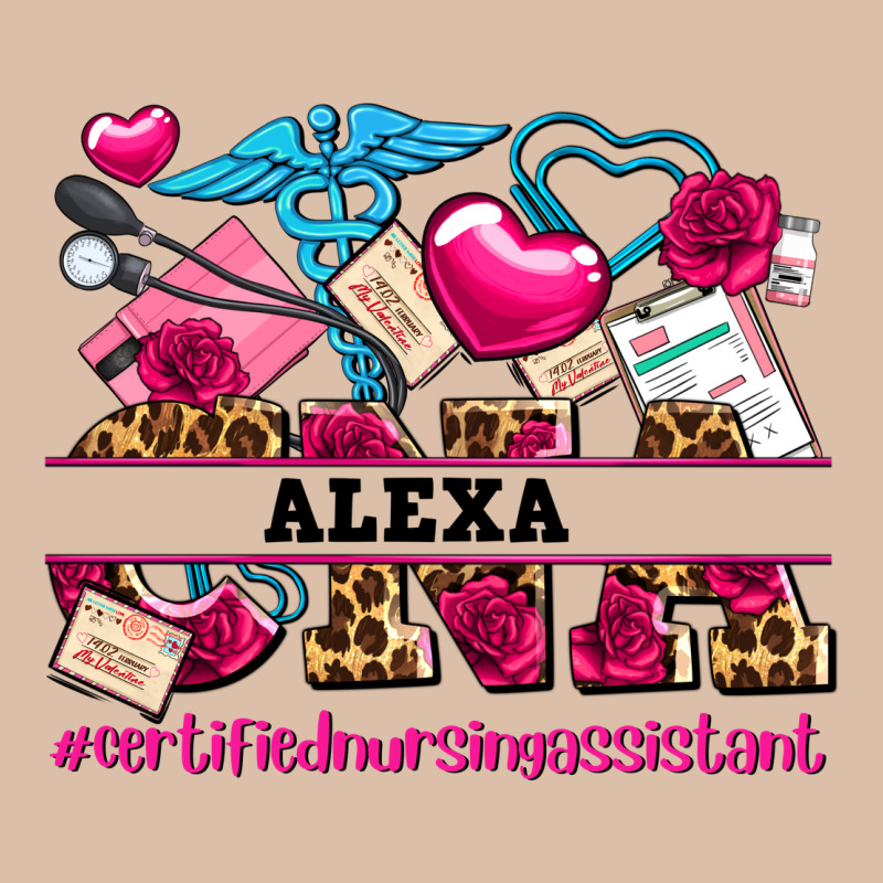 Costom Name Valentines Day Cna Certified Nursing Urban Heavy Tee by AdoDesignShop | Teevron
