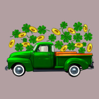 St Patricks Shamrock Gold Truck Vintage Hoodie | Teevron