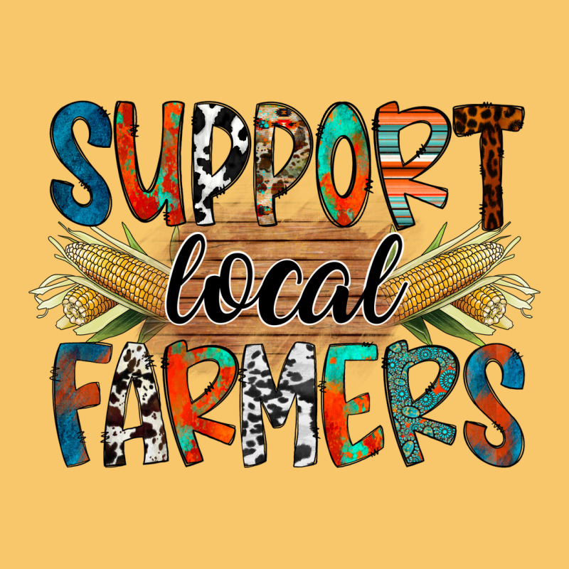 Support Local Farmers Vintage Hoodie by RacoonDesign | Teevron