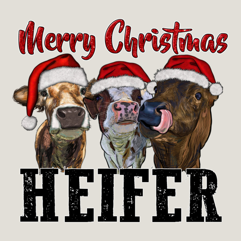 Merry Christmas Heifers Heavy Core Tee by RanaPortraitStore | Teevron
