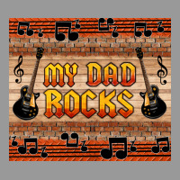 My Dad Rocks Vintage Hoodie | Teevron