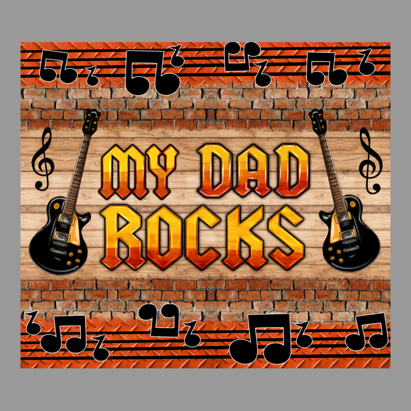 My Dad Rocks Vintage Hoodie by HRA Design Shop | Teevron