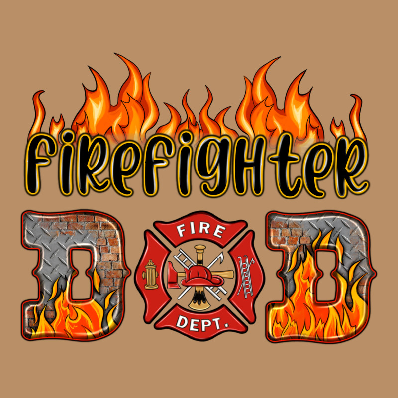 Firefighter Dad Vintage Hoodie by HRA Design Shop | Teevron