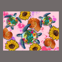 Sunflowers Turtle Urban Heavy Tee | Teevron