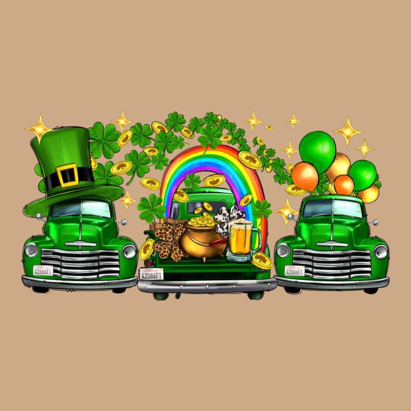 St Patricks Trucks Vintage Hoodie by FaDigitalArtStudio | Teevron