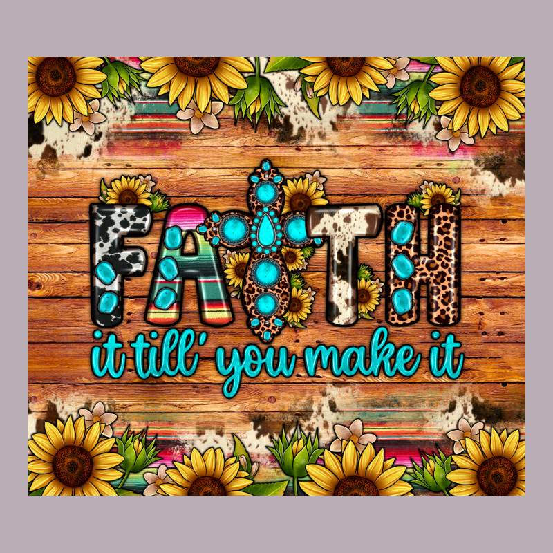 Faith It Till You Make It Vintage Tee by JahusDesignShop | Teevron