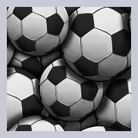 Soccer Seamless Pattern Heavyweight Hoodie | Teevron