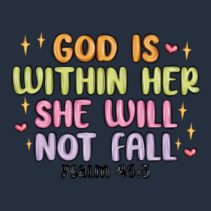 God Is Within Her She Will Not Fall Zipper Hoodie by MaliasSmallBusiness | Teevron