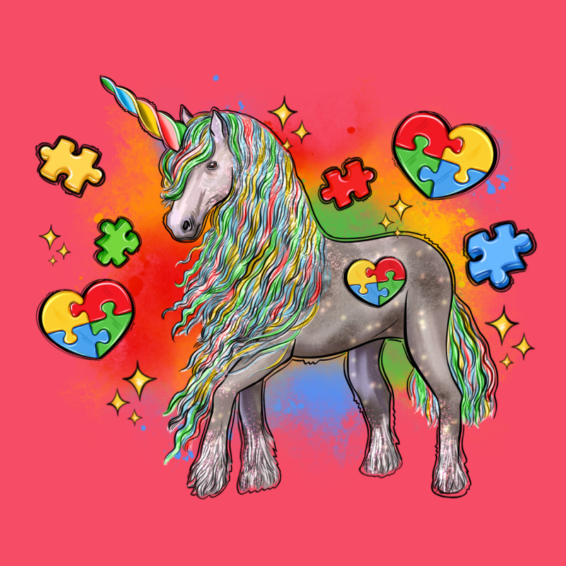 Autism Unicorn Premium Sweatshirt by LillyAllenDesigns | Teevron