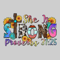 She Is Strong Proverbs 31 25 Premium Tee | Teevron